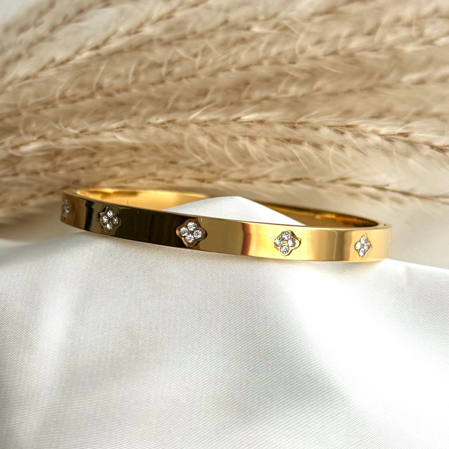 Armreif Sparkling Clover