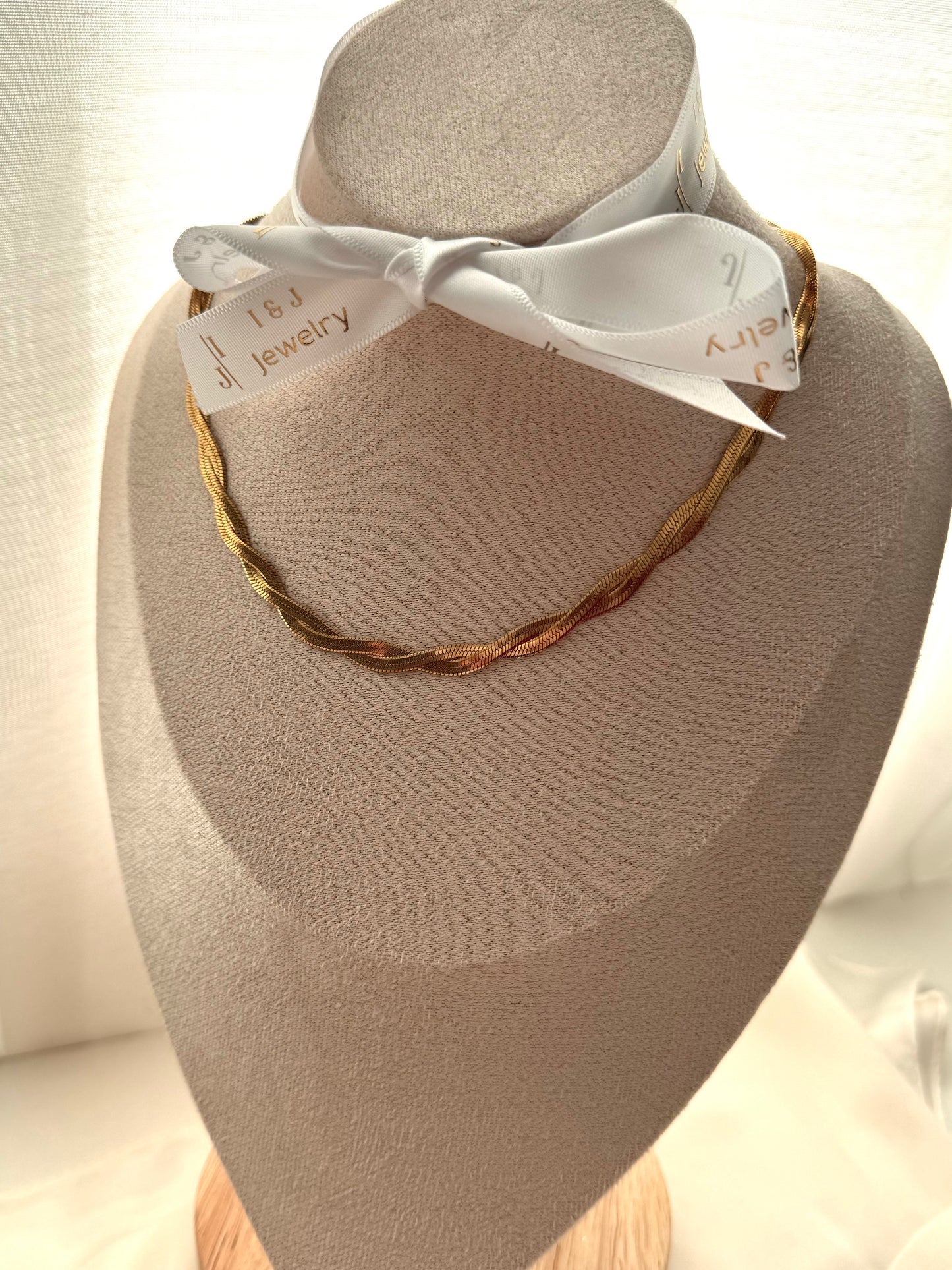 Twisted Snake Necklace